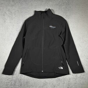 Women's The North Face Apex Barrier Soft Shell Windwall Jacket Large Black #2083
